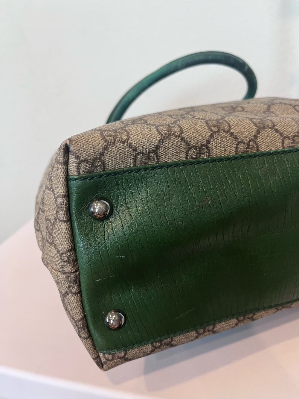 GUCCI GG SUPREME CANVAS LARGE TOTE. - Picture 13 of 14